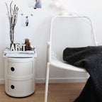 Kartell Componibili Classic Storage 2 Elements White - NEW - NO BOX