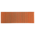 Chilewich Shag Skinny Stripe Orange Runner