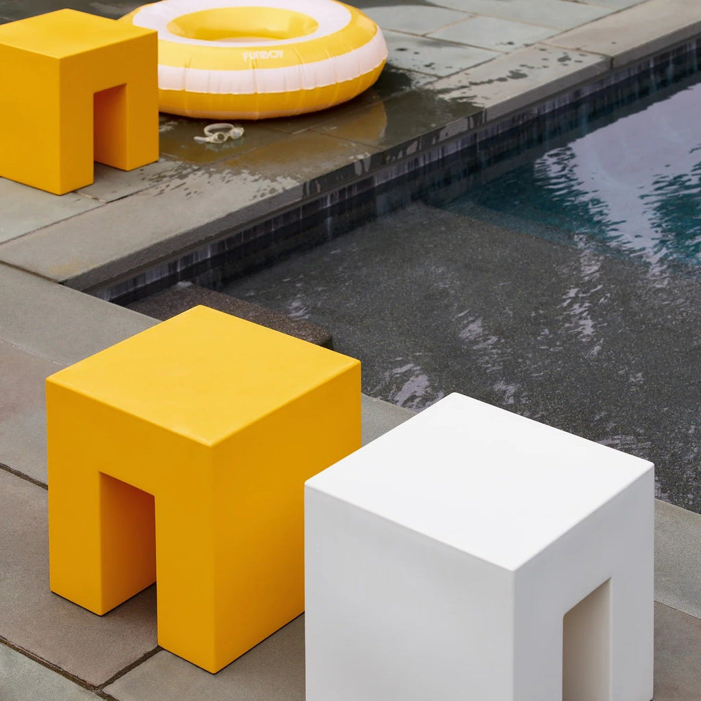 Heller Vignelli Stool Cube