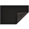 Chilewich Shag Solid Color Floormat Black