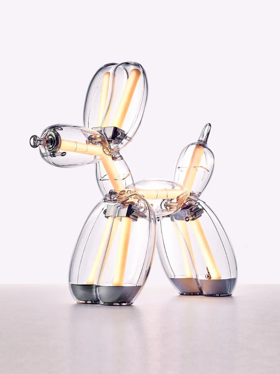 Lexon and Jeff Koons Collaborate to Revolutionize Art with Technology - Balloon Dog Lamp