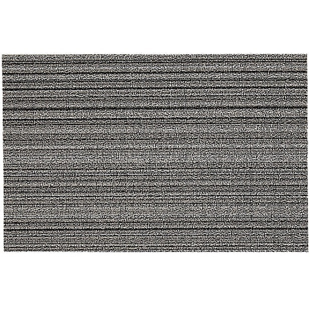 Chilewich Shag Skinny Stripe Birch Doormat