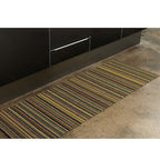 Chilewich Shag Skinny Stripe Bright Multi Runner