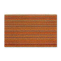 Chilewich Shag Skinny Stripe Orange Doormat