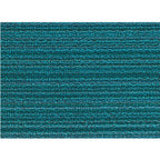 Chilewich Shag Skinny Stripe Floormat Turquoise