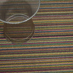 Chilewich Shag Skinny Stripe Bright Multi Big Mat