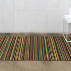 Chilewich Shag Skinny Stripe Bright Multi  