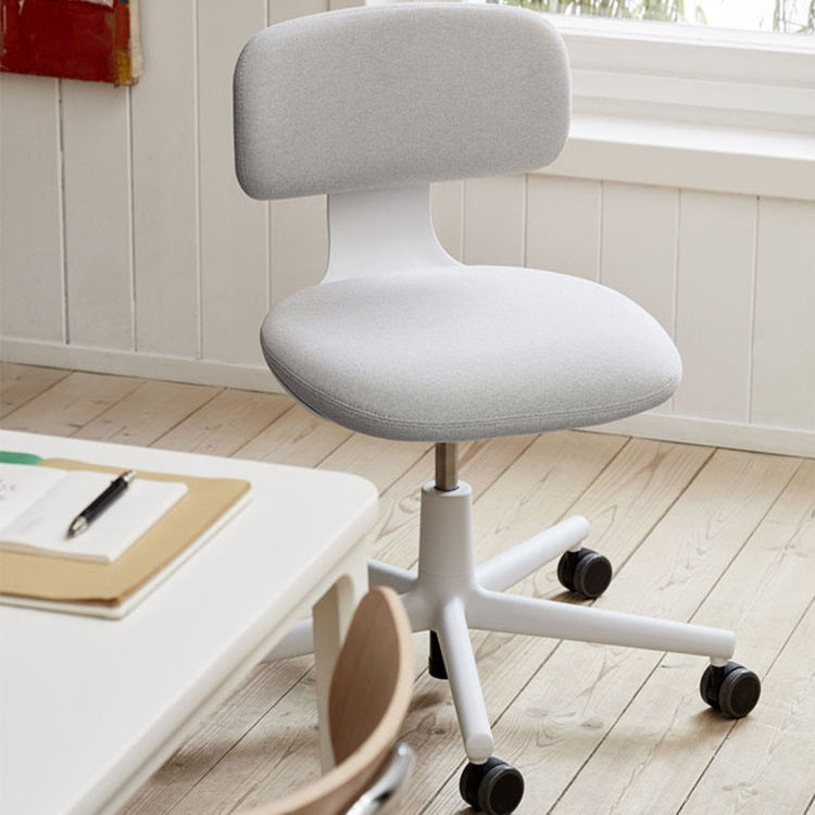 Vitra Rookie Office Swivel Chair - Seat Shell Soft Grey / Cream White/ Sierra Grey
