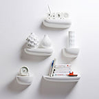 Corniches Wall Shelves, White Gloss